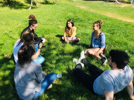 V Peterlougu so bili mladi udeleženci projekta iz programa ERASMUS + 10